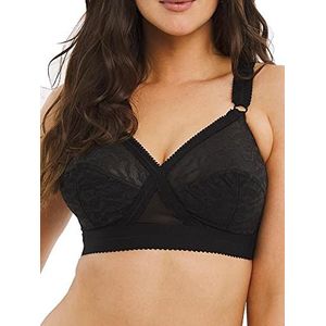 Playtex Dames zonder frame, klassieke kruis-hartbeha, zwart (noir), 95E