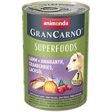 Animonda GranCarno Adult Superfood Lamm & Amarant 400g (hoeveelheid: 6 per besteleenheid)