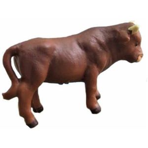 PVC figuur Micro Bull Brown van de dieren