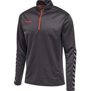 hummel Uni_Kids Hmlauthentic Kids Sweatshirt met halve rits