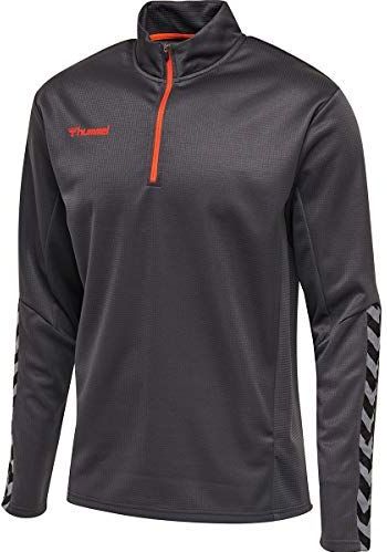 hummel Uni_Kids Hmlauthentic Kids Sweatshirt met halve rits