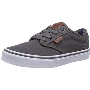 Vans Y Atwood Deluxe, Hi-Top Sneakers voor kinderen, uniseks, Grijs Grau Canvas, 33 EU