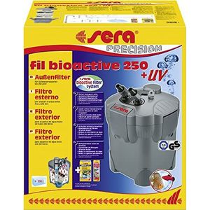 sera fil bioactive 250 + UV - veelzijdige en gebruiksvriendelijke buitenfilter voor zoetwateraquaria met UV-C, 1 stuk (1 stuk)