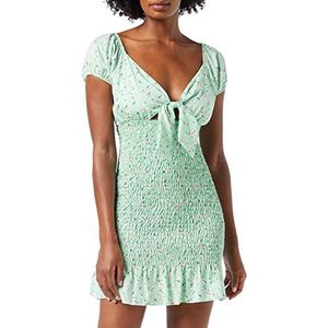 Little Mistress Damesjurk met bloemenmelk, eenheidsmaat, mint