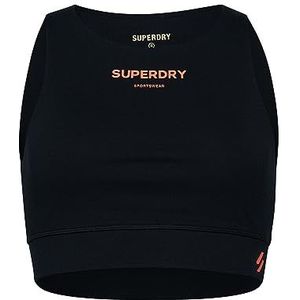 Superdry Code Core Sport BH Top voor dames, blauw (Eclipse Navy), 36