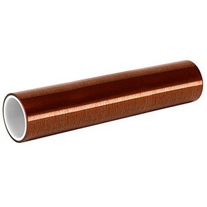TapeCase 9-5-BA Serie Amber Polyimide/Acryl Tape met Acryl Lijm, 6800 Diëlektrische Sterkte, 1 mil, 5 yd. Lengte: 9 cm.