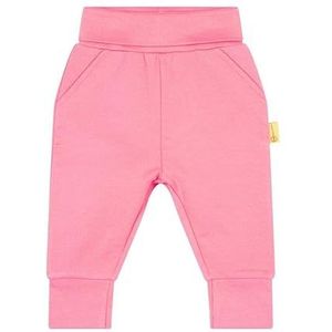 Steiff Uniseks baby joggingbroek broek lang, roze, 56 cm