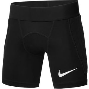 Nike Uniseks-Kind Mid Thigh Length Tight Gewatteerde Goalie, Zwart/Wit., CV0057-010, S