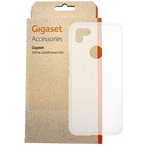 Gigaset GS5 Total Clear Cover - bescherming voor het display - gebruiksvriendelijke folie met nano-glas - bescherming tegen vuil en krassen - eenvoudige montage in enkele seconden, transparant
