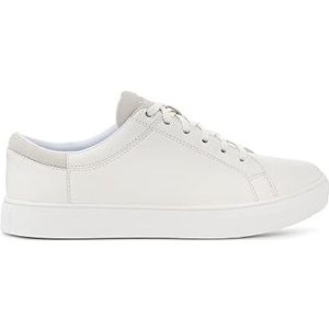 UGG Heren Baysider Low Weather Schoen, Wit leder, 44 EU