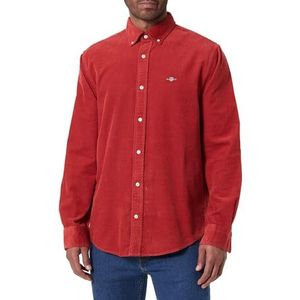 REG Corduroy shirt, rood, L