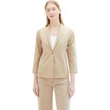 TOM TAILOR - Damesblazer - Sandy Beige - 11485
