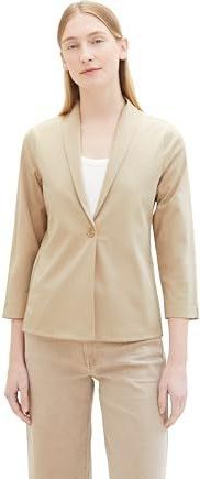 TOM TAILOR - Damesblazer - Sandy Beige - 11485