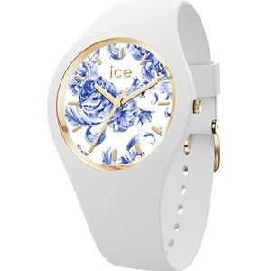 Ice-Watch - ICE blue White porcelain - Wit damenhorloge met siliconen armband - 019226 (Maat S)