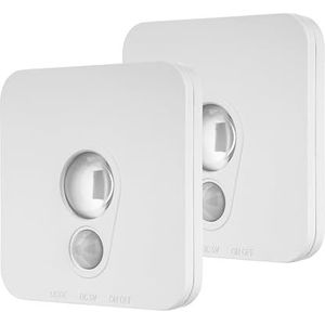 REV Nachtlamp, 3 kleuren, led-nachtlampje, stopcontact met automatische schemering, 0,5 W, 5 lux, wit