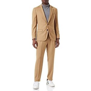 HUGO Men's Hanfred/Goward224XWG Zakelijke Suit Broek Set, Licht/Pastel Brown233, 52