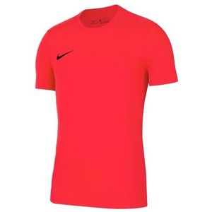 Nike Heren Short Sleeve Top M Nk Df Park Vii Jsy Ss, Rood Zwart, BV6708-635, M