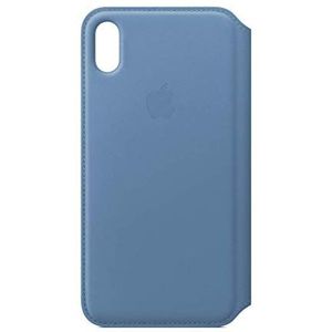 Apple Leren Folio-hoesje (voor iPhone XS Max) - Korenbloem-blauw