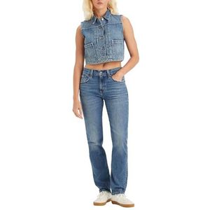Levi's Middy Straight dames Jeans, On Trendy, 25W / 31L
