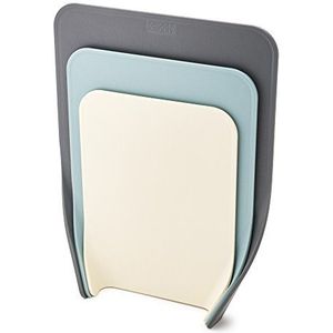 Joseph Joseph Folio Snijplankset - Zwart / Blauwtinten