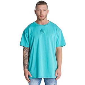 Gianni Kavanagh Green Hydrate Embroidery T-shirt, XL heren
