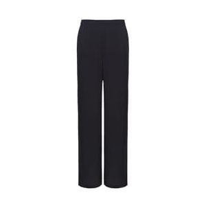 Pinko PIRRICO Crepe DE Chine Vintage broek, Z99_Zwart Sedan, 36 NL