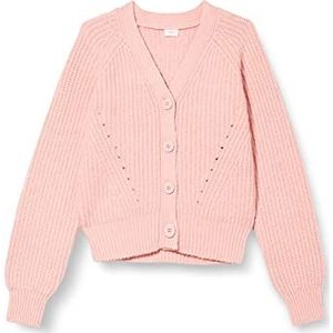 s.Oliver Junior Girl's gebreide jas, roze, 176, roze, 176 cm