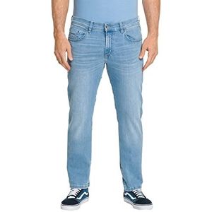 Pioneer Authentic Jeans 5-Pocket Jeans ERIC, Lichtblauw gebruikte buffies 6844, 34W x 36L
