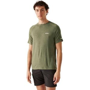 Regatta Heren Ambulo II Tech T-shirt met korte mouwen, Agave Groen, S