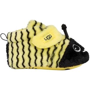 UGG Unisex Baby Bixbee Bee Stuffie Fashion Boot, Zwart/Geel, 0,5 UK Kind, Zwart Geel