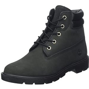 Timberland Unisex kinderen 6 inch Wr Basic (Youth) enkellaars, zwart, 34 EU