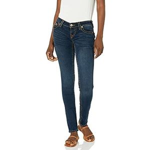 True Religion Dames Stella Skinny Fit Lage Taille Jeans, Indigo Upgrade, 25