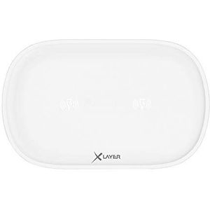 XLayer Wireless Charging Pad Family Double White