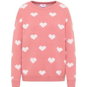 UCY Gebreide damestrui, perzik, M/L