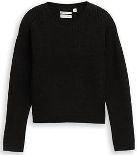 TOM TAILOR kinder meisjes trui, 36423 - Heavy Black, 152