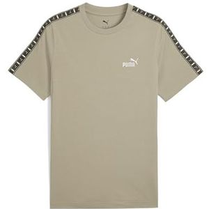 PUMA - ESS TAPE TEE - T-shirt - Lux Army - Korte Mouwen - Regular Fit