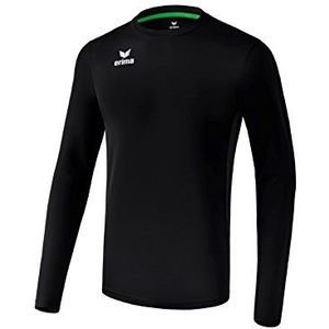 Erima uniseks-volwassene Liga shirt met lange mouwen (3141821), zwart, XL