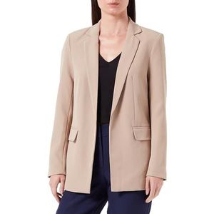 Bestseller A/S - ONLELLY Life L/S Loose TLR NOOS - Blazer - Silver Mink - Gerecycled Polyester