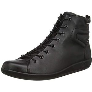 ECCO Soft 2.0 Chelsea Boots, zwart met zwarte zool, 35 EU, Zwart Zwart met Zwarte Sole56723, 35 EU