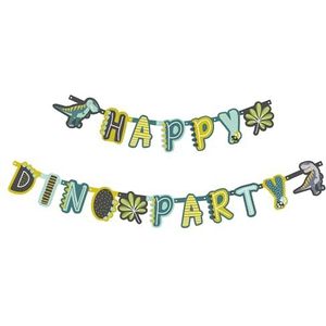 Homéa, Happy Dino Party slinger van karton, 2 m, Happy Dino