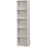 Iris Ohyama, kantoorplank/boekenkast/archiefkast/houten kast/kantoor basisplank, modern, modulair, kantoor, woonkamer, studeerkamer - Office Basic Rack - CX-5FN - witte eik