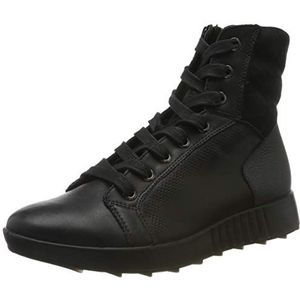 Legero Essence Hi-Top Sneakers voor dames, Zwart Zwart Zwart 01, 39 EU