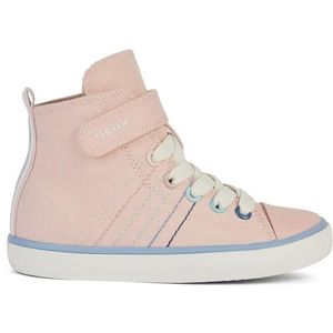 Geox J Gisli Girl E Sneakers voor meisjes, Lt Rose Multicolor, 33 EU