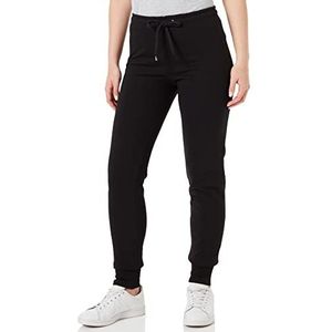 Love Moschino Slimfit joggingbroek, vrijetijdsbroek voor dames, Zwart, 36 NL
