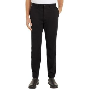 Tommy Hilfiger Chino's voor heren met taps toelopende pasvorm, Zwart (zwart), 35W / 36L