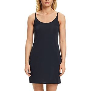 ESPRIT Bodywear Dames Micro RCS Underdress Chemische jurk, Zwart, M, zwart, M