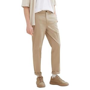 TOM TAILOR Denim Relaxed Tapered herenbroek, 13040 - Mink Beige, 33W / 34L