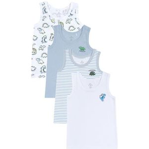 Chicco Ondergoed (4-pack) voor kinderen en jongeren, Wit, 8 jaar