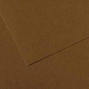 Canson Mi-Teintes kleurpapier, 160 g/m², bruin (Tobacco - 501), 29,7 x 63 cm, 10 vellen