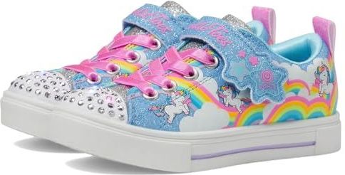 Skechers - Twinkel Toes - Sneakers - Blauw multi